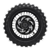 10 colių galinio rato ratlankio ir padangos komplektas 2.5 10 Kompaktiškas 15mm ašis Su stabdžių diskiniu rotoru 420 41T žvaigždė 50cc iki 110cc Off
