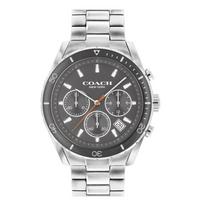 COACH Coach Men's Preston Multi-Function Grey Quartz Watch 14602515, Bracelet Type juoda