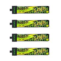 Akumuliatorius BETAFPV LAVA II 1S 680mAh 95C – BT2.0 (4vnt)
