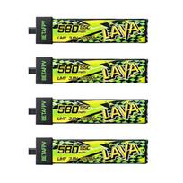 Akumuliatorius BETAFPV LAVA II 1S 580mAh 95C – BT2.0 (4vnt)