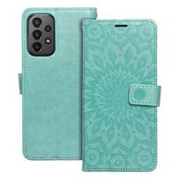 MEZZO bookcase for SAMSUNG A23 5G, mandala green