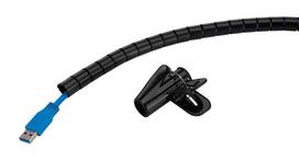 Neomounts ADS06-140BL, Cable Sleeve for  1-3 cables, 200x1,5x1,5cm,