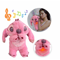 Grojantis, šviečiantis ir kvėpuojantis migdukas - Lilo - Stitch, dėžutėje