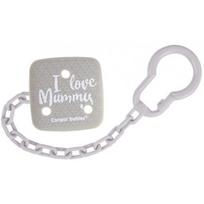 Canpol Čiulptuko laikiklis I LOVE MUMMY 2/ 434, pilkas