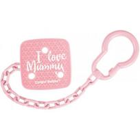 Canpol Čiulptuko laikiklis I LOVE MUMMY 2/ 434 rožinis