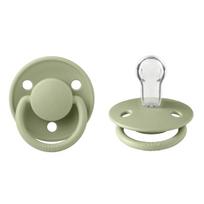 Čiulptukas BIBS DE LUX silikonas, apvalus