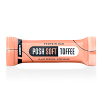 ICONFIT, POSH SOFT TOFFEE, baltyminis batonėlis, karamelės skonio, 40g, 1 vnt.