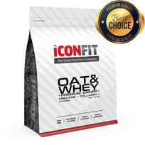 ICONFIT, OAT&WHEY PRO GAINER, maisto papild. masės aug., šokolado skonio, 1.4 kg, 1 vnt.