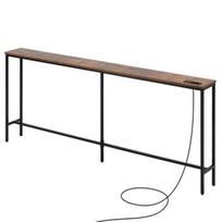 Siaura konsolinė stalo sofa