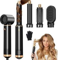 "5-in-1" plaukų stiliatorius, "Airstyler", automatinė garbanojimo žnyplė, apvalus šepetys džiovintuvas, šilto oro šepetys, "Air Styler" plaukų modeliavimo prietaisai, terminis šepetys, garbanojimo žnyplė plaukų džiovintuvas
