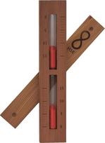 "Hse Cedar Box Sauna Sand Timer" 15 minučių rūdžių raudona