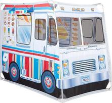 "Melissa & Doug Food Truck" žaislinė palapinė | Vaidmenų žaislas | Žaidimų palapinė vaikams | 3+ | Dovana berniukams arba mergaitėms