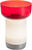 Artemide Stalo lempa Bontà belaidė, 26,4 cm, raudona