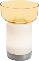 Artemide Stalo lempa Bontà belaidė, 26,4 cm, geltona