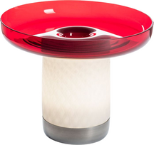 Artemide Stalo lempa Bontà belaidė, 21,4 cm, raudona