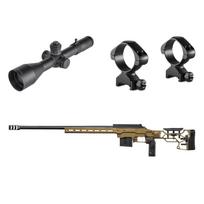 CZ 600 MDT Deep Bronze 610mm, 10rd, M18x1, 308 Win. + Plieniniai laikikliai + Delta Optical Stryker HD 4,5-30x56 FFP LRD-1T DO-2500