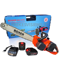 Akumuliatorinis grandininis pjūklas su 16'' (40cm) šina BOXER BX-3316