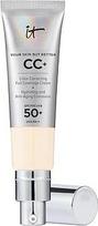 "IT Cosmetics" "Your Skin But Better CC Cream" SPF 50+, 32 ml, labai pigmentuotas daugiafunkcinis kremas su SPF 50, tamsintas dieninis kremas nuo senėjimo, makiažo pagrindas, maskuoklis ir priežiūros priemonė viename, šviesus dramblio kaulas