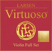 "Larsen" stygos smuikui "Virtuoso" Mažo įtempimo, didelės apimties, lengvai grojamas rinkinys E su kamuoliuku Medium