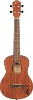 Ortega Guitars RU5MM-TE tenorinė ukulelė su raudonmedžio viršūne ir sapele korpusu, satino apdaila, 18 grifų