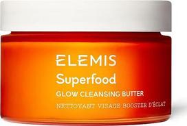 "Elemis Superfood Glow" valomasis sviestas, "Pumpkin Glow" veido valiklis, valo, skaistina, maitina visų tipų odą, kasdienė veido kaukė, makiažo valiklis, 90 ml