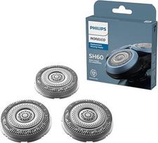 "Philips Norelco" originalios skutimosi galvutės SH60/72, suderinamos su "Norelco" skustuvu Series 6000