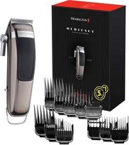 "Remington HC9100" profesionalus retro plaukų kirpimo mašinėlė (aukštos kokybės nerūdijančio plieno ašmenys su reguliuojamais peiliukais ir 11 šukų priedų bei laikymo krepšys, maitinimo tinklas / akumuliatorius / ličio akumuliatorius)