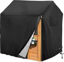 Lauko vaikų žaidimų aikštelė - 420D Oxford Tuch Schutzhülle für Spielzelte, atspari ultravioletiniams spinduliams - 145x145x160cm (Schwarz)