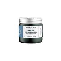 The Body Shop Charcoal Pore-Minimising Mask - valanti veido kaukė su aktyvuota anglimi, 75 ml