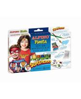 Veido grimo rinkinys ALPINO Fiesta Super Heroes, 6 spalvos, po 5 g