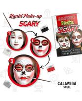 Veido makiažo rinkinys ALPINO Fiesta Scary, 4 spalvos