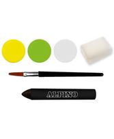 Veido makiažo rinkinys ALPINO Dino Aqua Make-Up, 3 spalvos
