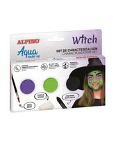 Veido makiažo rinkinys ALPINO Witch Aqua Make-Up, 3 spalvos