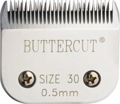 "Geib Buttercut" nerūdijančio plieno šunų kirpimo mašinėlės ašmenys, 30 dydis, 1/127 cm kirpimo ilgis