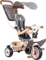 "Smoby Toys" - Peliukas Mikis triratukas "Baby Balade Plus L" - auga kartu su jūsų vaiku, 3 lygiai, skirti kūdikiams ir vaikams nuo +10, +15 ir +30 mėnesių - vaikiškas triratukas su stūmimo juosta, dirželiu ir dar daugiau