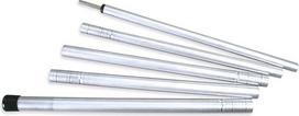 "Tatonka Tarp" strypas - įvairaus ilgio jungiamas aliumininis brezento strypas, skirtas brezentams ir saulės burėms ištempti (ilgiai: 160 cm / 180 cm / 200 cm / 220 cm / 260 cm / 300 cm)