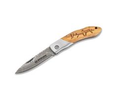 Böker - Kišeninis damasko plieno peilis Magnum Caveman 19,4 cm