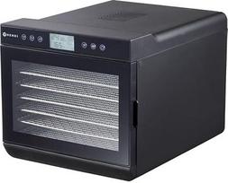 HENDI dehidratorius su 7 tinkleliais, idealiai tinka vaisiams, daržovėms ir mėsai dehidratuoti, skaitmeninis valdymo skydelis, laikmatis, reguliuojama temperatūra nuo 35 °C iki 70 °C, 230 V/460 W, 345 x 450 x (H) 315 mm, polipropilenas