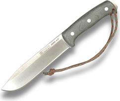 Joker Nomad 6,5" išgyvenimo peilis CV137-K Green Micarta Canvas Handle 6,5" Blade Kydex Sheath įrankis žvejybai, medžioklei, stovyklavimui ir žygiams