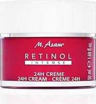 M. Asam Retinol 24h veido kremas nuo raukšlių (50 ml) - kremas nuo senėjimo su retinoliu - dieninis ir naktinis kremas, stimuliuoja kolageno gamybą, veido priežiūra visiems odos tipams