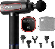 Masažo pistoletas, "Massage Gun Pro" su 6 galvutėmis ir 6 režimais, raumenų masažuoklis su 3200 aps/min ir USB-C įkrovimo prievadu kaklui, nugarai, pečiams ir kojoms