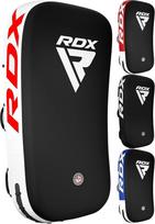 RDX Focus Pads išlenktos MMA Tailando bokso ženklo treniruotės Paos Train Target (EG parduodama kaip vienetinis daiktas), baltos spalvos