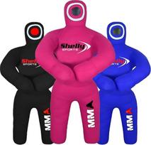 Shelly MMA graplingo imtynių manekenas vaikams BJJ Punch Bag imtynių draugai brazilų JIU Jitsu stovimos padėties manekenas kovos menų bokso karatė treniruočių manekenas (47 coliai / 4 pėdos) neužpildytas