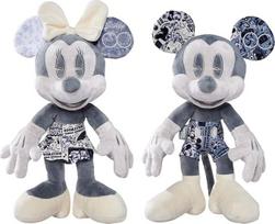 Simba 6315870123 "Disney" Mickey ir Minnie Mouse 100 metų kolekcinis rinkinys, 33 cm pliušas, ribotas kolekcinis leidimas, dovanų dėžutė, "Amazon" ekskliuzyvas, sertifikatas ir serijos numeris, suaugusiems ir vaikams