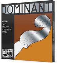 Thomastik 641019 Stygos violončelei Dominant Nylon Core Set 4/4 Medium Chrome