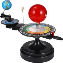 ULTECHNOVO Saulės sistemos modelių rinkinys Saulės sistemos planetariumo modelis Saulė Žemė Mėnulis Orbitinis modelis Mokomoji mokymo priemonė Mokslinių eksperimentų rinkinys, 1 vnt.