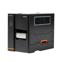 Brother TJ-4522TN 4-Inch industrial high volume label printer,300 dpi, 12 ips, USB, Serial, LAN + USB-Host, Colour touch display