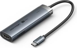 Vention 5-in-1 USB-C Hub 100W PD 5Gbps 4K@60Hz