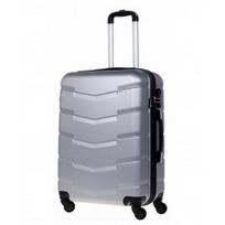 Vidutinis plastikinis lagaminas Gravitt 936 V Sidabro spalva (Silver White)
