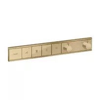 Hansgrohe RainSelect – į sieną įmontuojamas maišytuvas 4 vartotojams, šlifuotas bronzos spalvos 15382140
